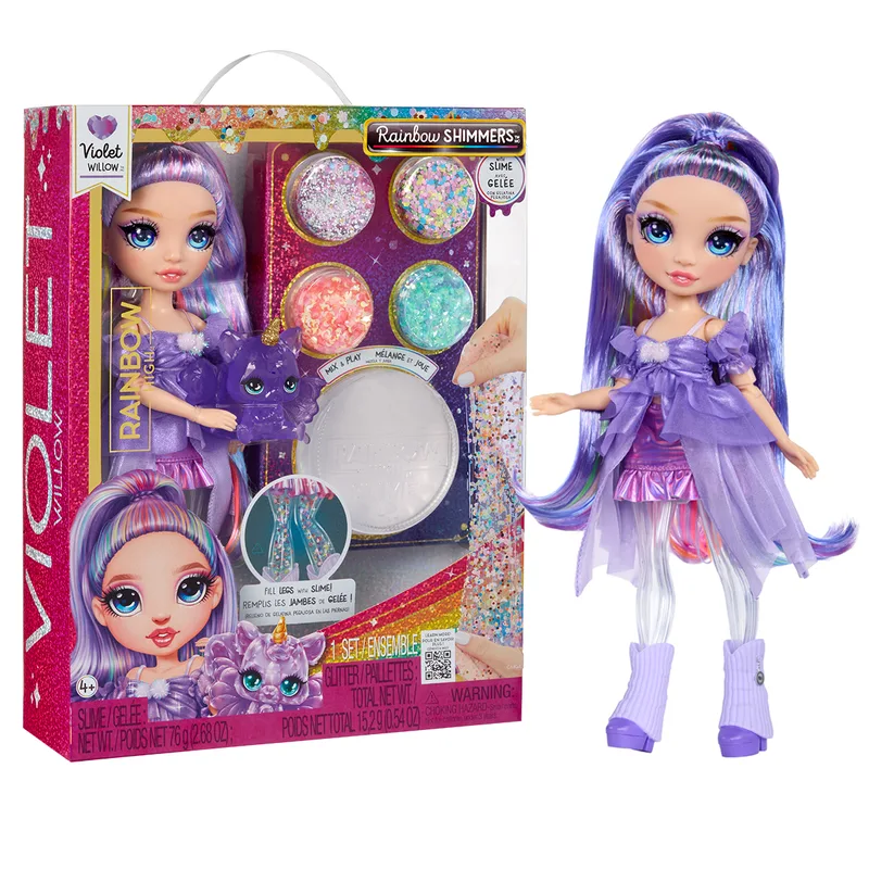 Ігровий набір з лялькою RAINBOW HIGH серії "Rainbow Shimmers" - СКАЙЛЕР (зі слаймом)