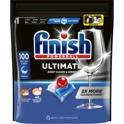 Таблетки для посудомийних машин Finish Ultimate All in 1 100 шт. (5908252012091)