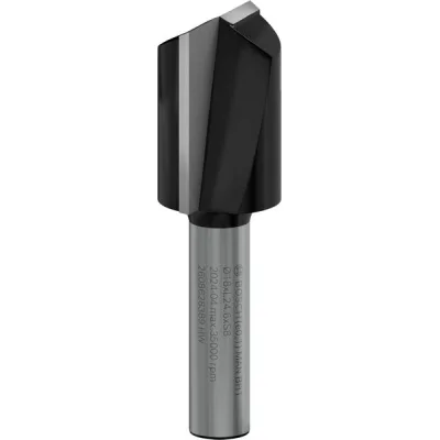 Фреза Bosch Professional пазова з двома лезами, Std, S8, D18, L25 (2.608.628.389)