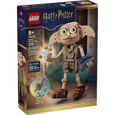 Конструктор LEGO Harry Potter Добі, вільний ельф (76469)
