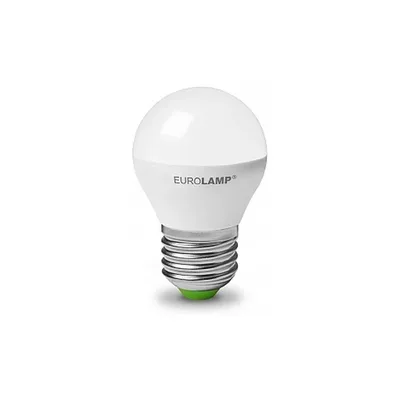 Лампочка Eurolamp LED G45 5W E27 3000K 220V (LED-G45-05273(P))