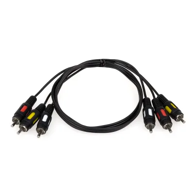 Кабель мультимедійний 3xRCA M to 3xRCA M 5.0m Atcom (10713)