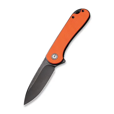 Ніж Civivi Elementum Orange G10 Black Blade (C907Y)