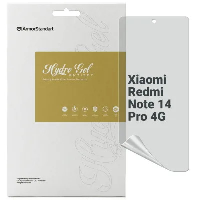 Плівка захисна Armorstandart Anti-spy Xiaomi Redmi Note 14 Pro 4G (ARM79669)