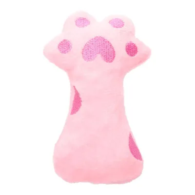 Іграшка для котів Hippie Pet Лапка рожева 10.5 см (HIPCT2304053RO)