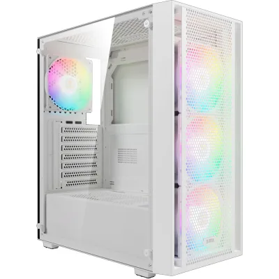 Корпус для ПК Gamdias AURA GC2 ELITE WH ARGB (4711514500622)