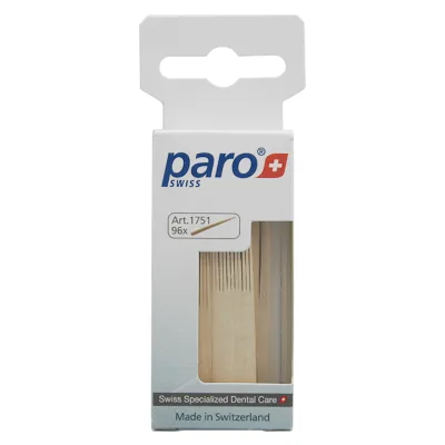 Зубочистки Paro Swiss micro-sticks Медичні мікро-зубочистки 96 шт. (7610458017517)