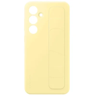Чохол до мобільного телефона Samsung Standing Grip Case Samsung Galaxy S24 FE Yellow (EF-GS721CYEGWW)