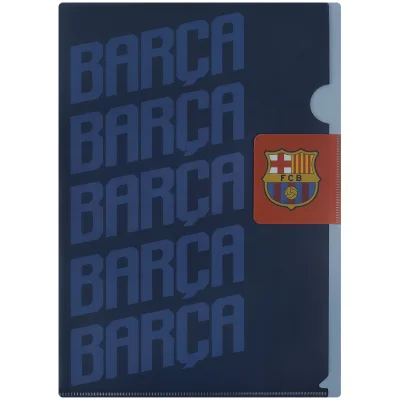 Папка - куточок Kite із клапаном A4 FC Barcelona (BC25-248)