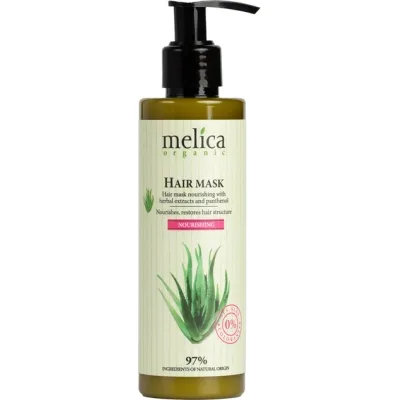 Маска для волосся Melica Organic Nourishing Hair Mask З рослинними екстрактами та пантенолом 200 мл (4770416004195)