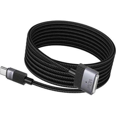 Кабель живлення USB-C to Magsafe 3 1.0m black HOCO (6942007642088)