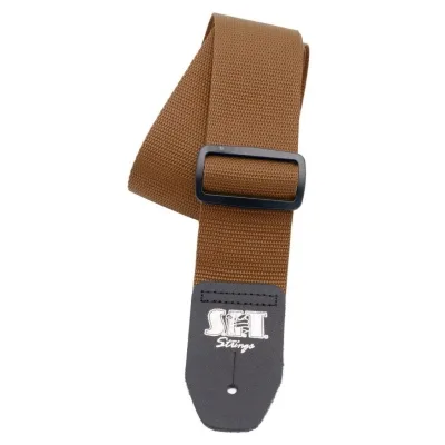 Ремінь для гітари SIT Strings 2" Guitar Strap Brown (236737)