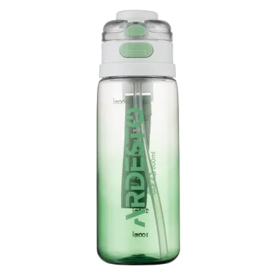 Пляшка для води Ardesto Gym 800мл, пластик, зелений (AR2280GE)