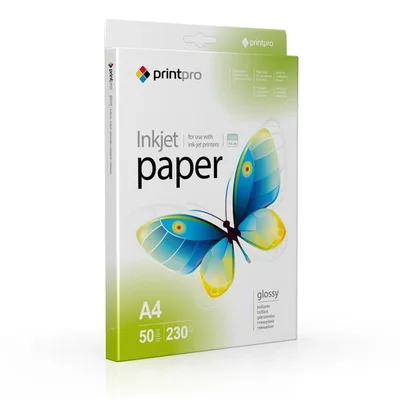 Фотопапір PrintPro A4 (PGE230050A4)