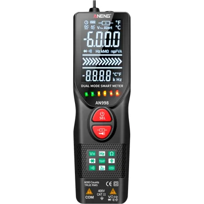 Цифровий мультиметр ANENG AN998, V, A, R, C, T, F (AN998)