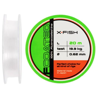Флюорокарбон X-Fish FCoated 20m 0,62mm 19.9kg (1917.01.56)