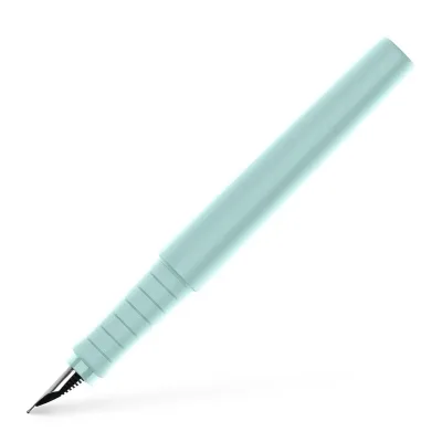 Ручка пір'яна Faber-Castell POLY Fountain Pen Caribic Blue, колір корпусу бірюзовий, перо F (0,5 мм) (32997)