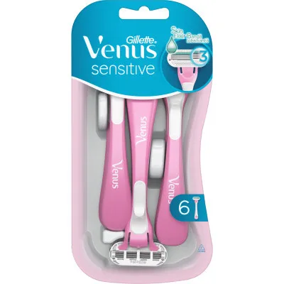 Бритва Gillette Venus Sensitive Одноразові 6 шт. (7702018545773)