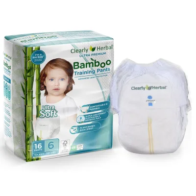 Підгузки Clearly Herbal Bamboo, розмір 6 (15+ кг), 16 шт. (1126)