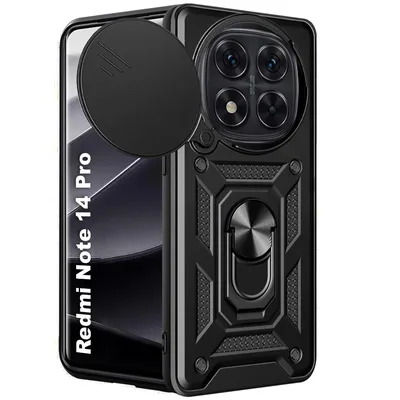 Чохол до мобільного телефона BeCover Military Xiaomi Redmi Note 14 Pro 5G Black (712869)