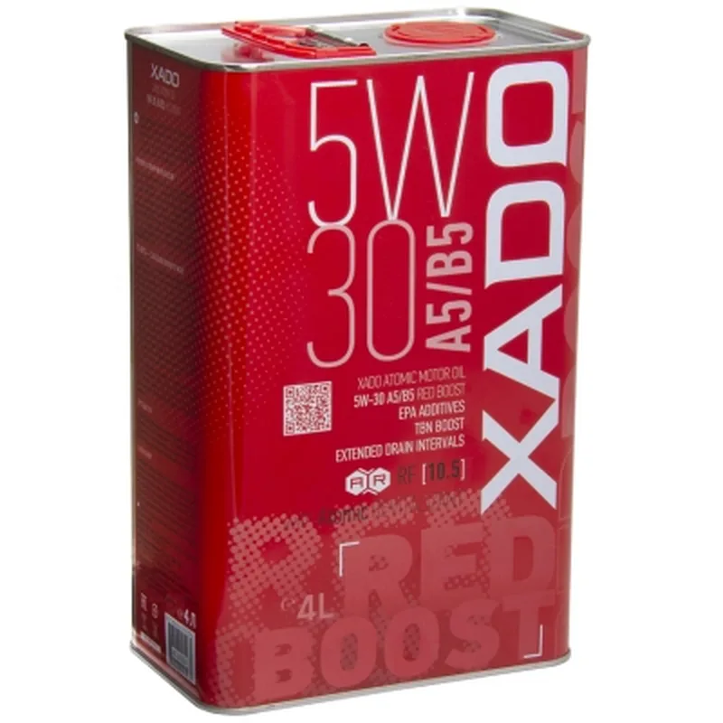 Моторна олива Xado Atomic Oil 5W-30 A5/B5 RED BOOST 4л (XA 26241)