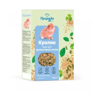 Корм для гризунів Природа "Кролик" 500 г (4823082410750)