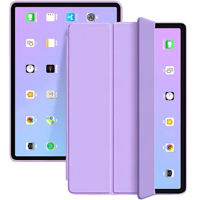Чохол до планшета BeCover Tri Fold Soft TPU Silicone Apple iPad Air 11" M4 2026 Purple (715241)