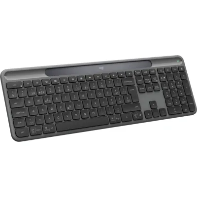 Клавіатура Logitech Slim Solar+ Bluetooth Graphite (920-013764)