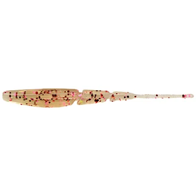 Силікон рибальський FishUP Aji Triple Stick 1.9" 414 - UV Clear/Red (10шт/уп) (1864.14.94)
