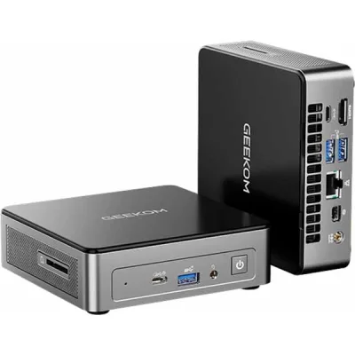 Комп'ютер GEEKOM Air12 Mini PC 2026 Edition / Pentium Gold 7505, 8, 512, WIN11Pro (GMAIR12PT7505 -8512-EU)