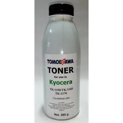 Тонер KYOCERA TK-1150/TK-1160/TK-1170, 260г Tomoegawa (TG-KM2040-260)
