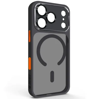 Чохол до мобільного телефона Armorstandart Unit-C MagCase SE Apple iPhone 17 Pro Black Orange (ARM86318)
