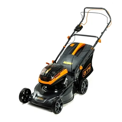Газонокосарка GTM акумуляторна, 2×18V, 48см, висота 30–80мм, 70л, самохідна (без АКБ і ЗП) (BLM48-SP_BARE TOOL)