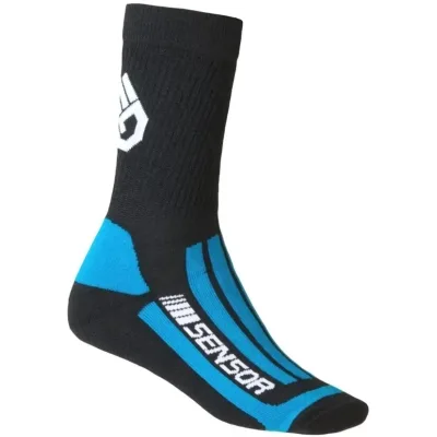 Шкарпетки Sensor Treking Merino 1065672 black-blue 9-11 (SU41TM-black-blue-9-11)