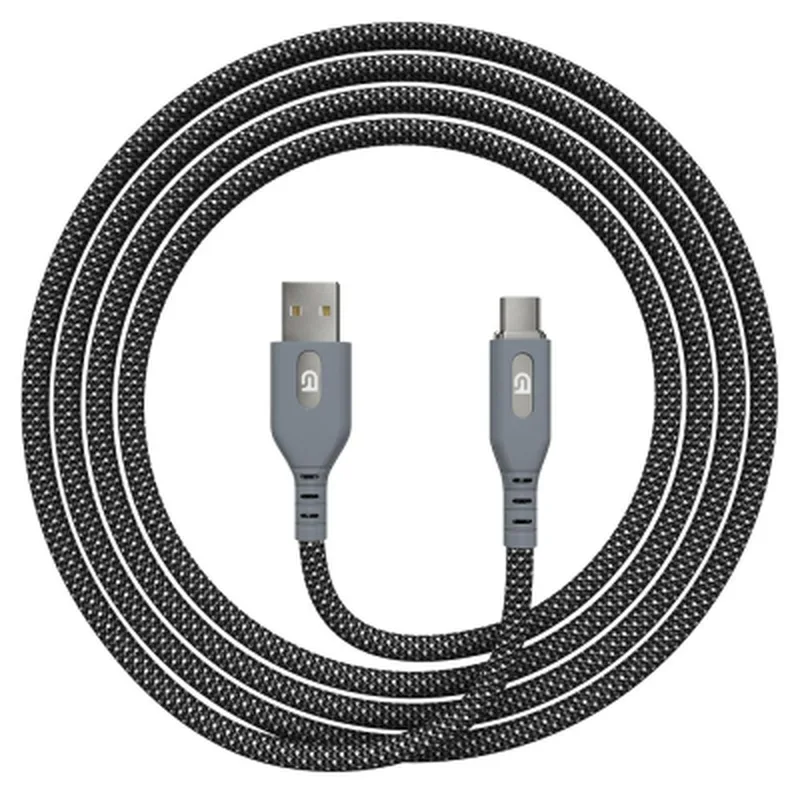 Дата кабель USB 2.0 AM to USB-C 1.0m Magnetic 3A black Armorstandart (ARM75514)