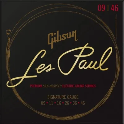 Струни для гітари Gibson SEG-LES Les Paul Premium Electric Guitar Strings Signature (09-46) (230475)