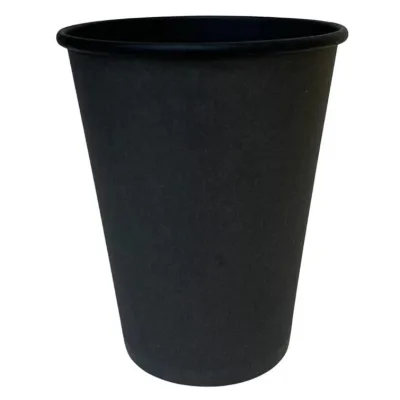 Стакани одноразові Україна паперові 175 мл 50 шт Total BLACK (CUP175BL)
