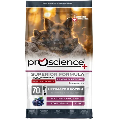 Сухий корм для собак ProScience Puppy&Mother Lamb & Blueberry 12 кг (8694686407677)
