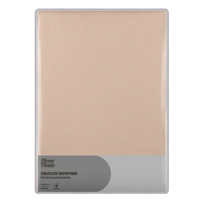 Скатертина Ardesto Waterproof 100% поліестер, айворі 120х140 см (ART07WW)