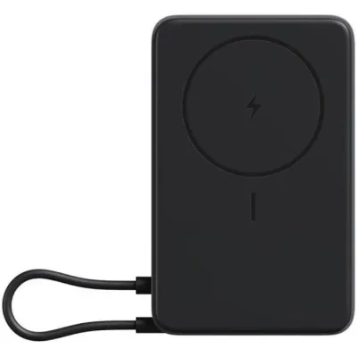 Батарея універсальна Xiaomi 10000mAh Magnetic with Built-in Stand Grey (BHR08P9GL)