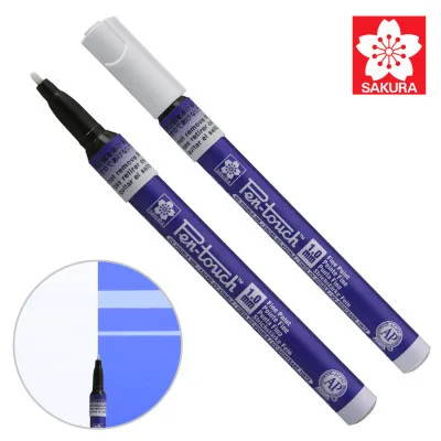 Маркер Sakura Pen-Touch Блакитний, ультрафіолетовий, тонкий (FINE) 1мм (084511322745)