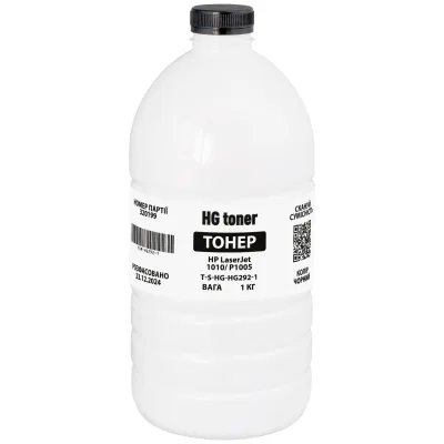 Тонер HP LJ 1010/P1005, 1 кг HG (TSM-HG292-1)