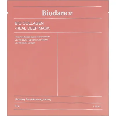 Маска для обличчя Biodance Bio Collagen Real Deep Mask Sheet 34 г (8809937360834)
