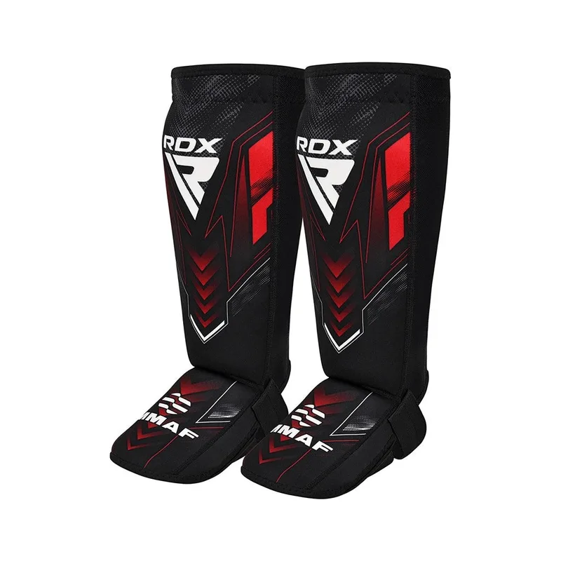 Захист гомілки і стопи RDX Neoprene Shin Instep IMMAF-1 Red L (SGN-IMF-1R-L)