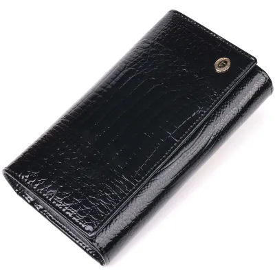 Гаманець ST Leather Чорний (19403)