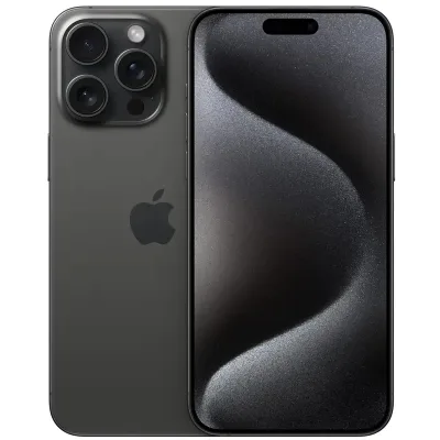 Мобільний телефон Apple iPhone 15 Pro Max 256Gb Black Titanium (Grade B) USED (iP15PM25BkT_B)