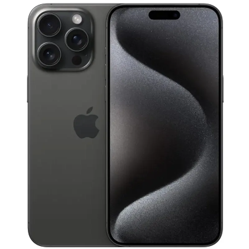 Мобільний телефон Apple iPhone 15 Pro Max 256Gb Black Titanium (Grade B) USED (iP15PM25BkT_B)
