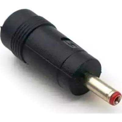 Перехідник DC 5.5x2.1mm (мама) - 3.5х1.35mm (папа) Red Voltronic (22516 / YT-A-5.5x2.1F/3,5х1,35M-R)