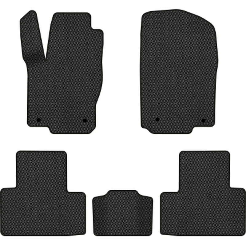 Килимок в салон EVAtech Mercedes-Benz GL-Class (X166) 7 seats 2012-2015 2 (MB11801C5MS4RBB)