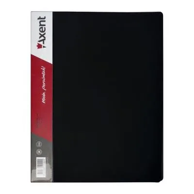 Папка-швидкозшивач Axent А4, black (1304-01-А)